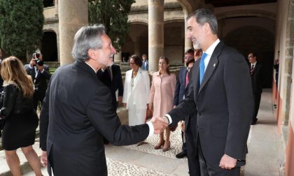 Bellandi premiato in Spagna del Re Felipe VI come presidente itinerario europeo Ehtta