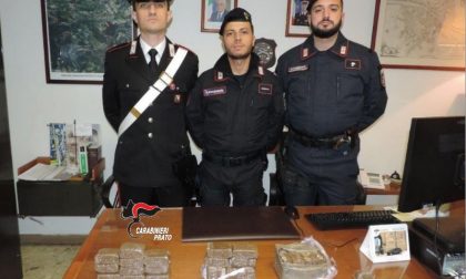Giovane italiano trovato con tre chili di droga in macchina
