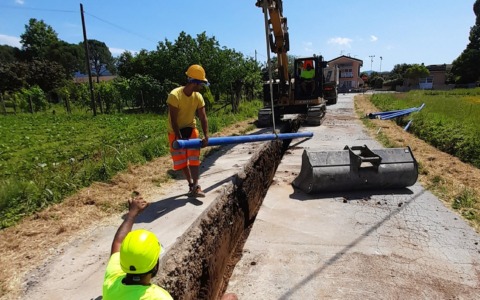 Inizio dei lavori per la rete idrica a Pieve a Nievole