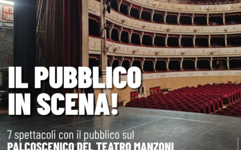 Teatro Manzoni: parte la rassegna Il pubblico in scena