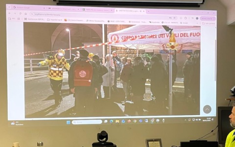 Esercitazione di emergenza ferroviaria a Serravalle Pistoiese per valutare i soccorsi