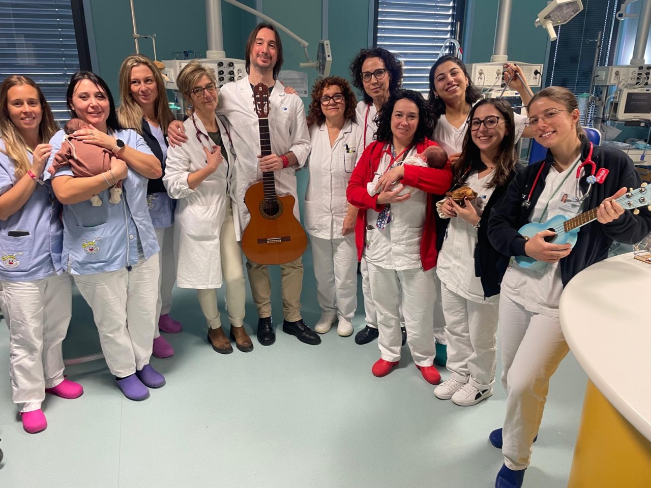 Il progetto ‘Abbraccio Sonoro’ dell’ospedale San Jacopo