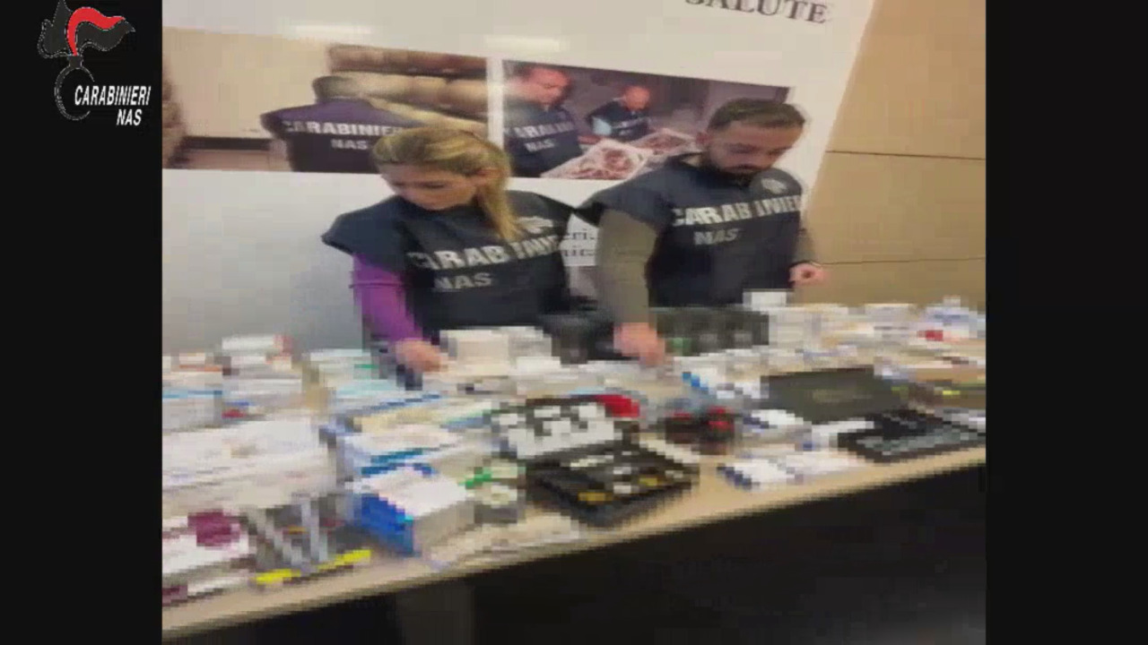 Maxi operazione dei Carabinieri del NAS contro il traffico di sostanze vietate