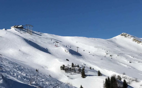 Neve abbondante all’Abetone e sul Monte Amiata
