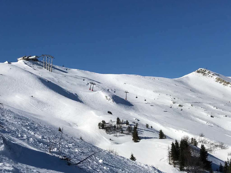 Neve abbondante all’Abetone e sul Monte Amiata
