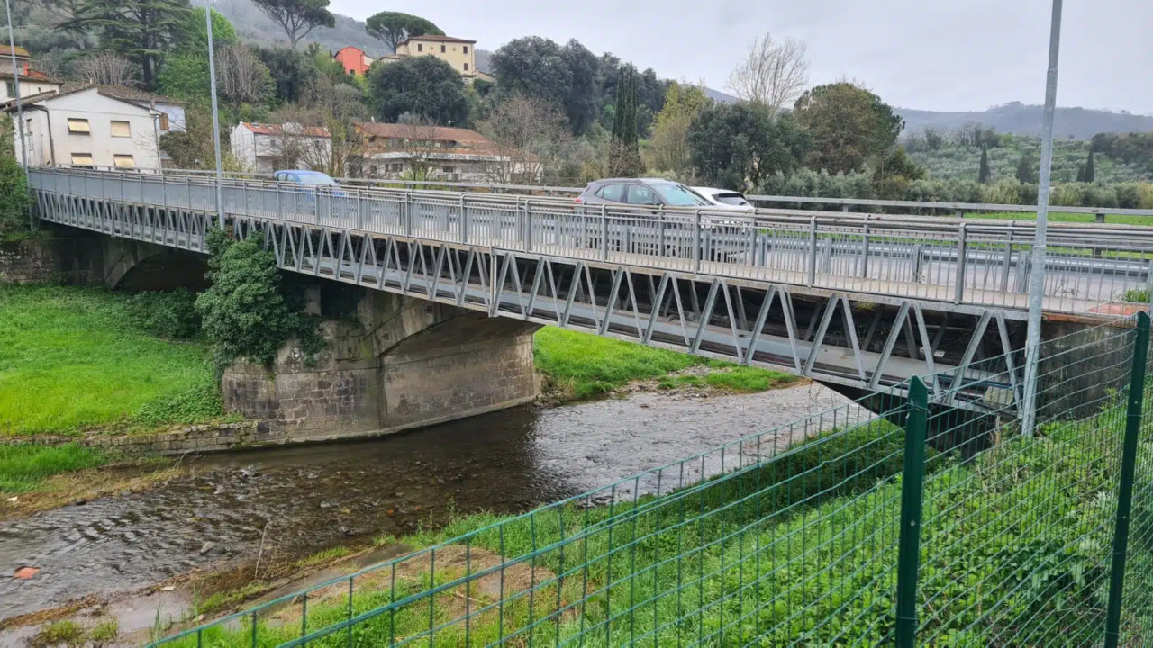 Inaugurazione del ponte sul Nievole: avviati i lavori