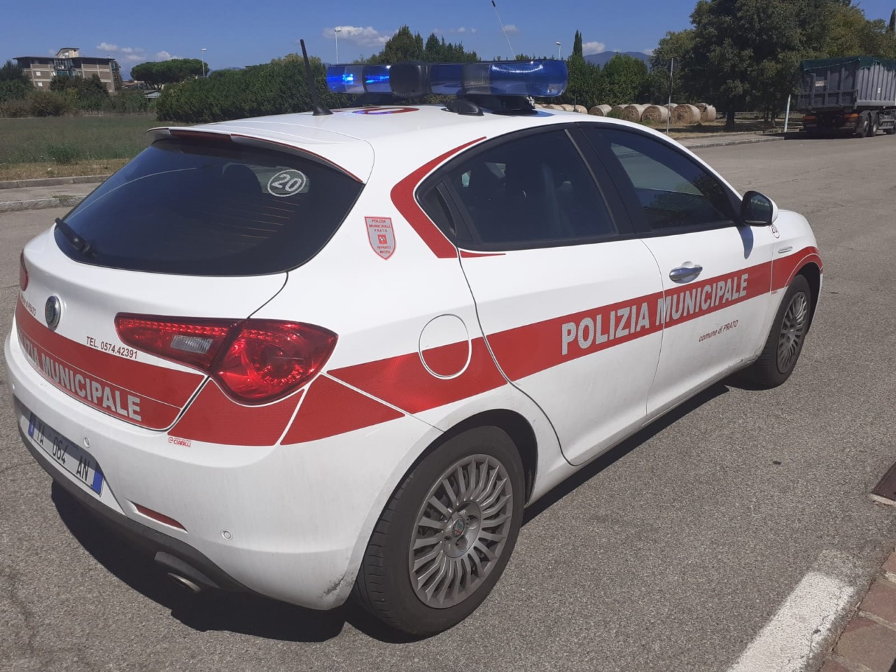 Montecatini, pompiere coinvolto in un incidente dopo il turno di lavoro