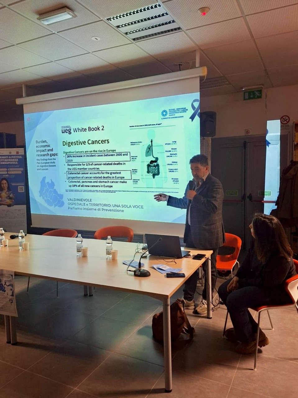 Valdinievole: incontro pubblico per la prevenzione del tumore del colon-retto